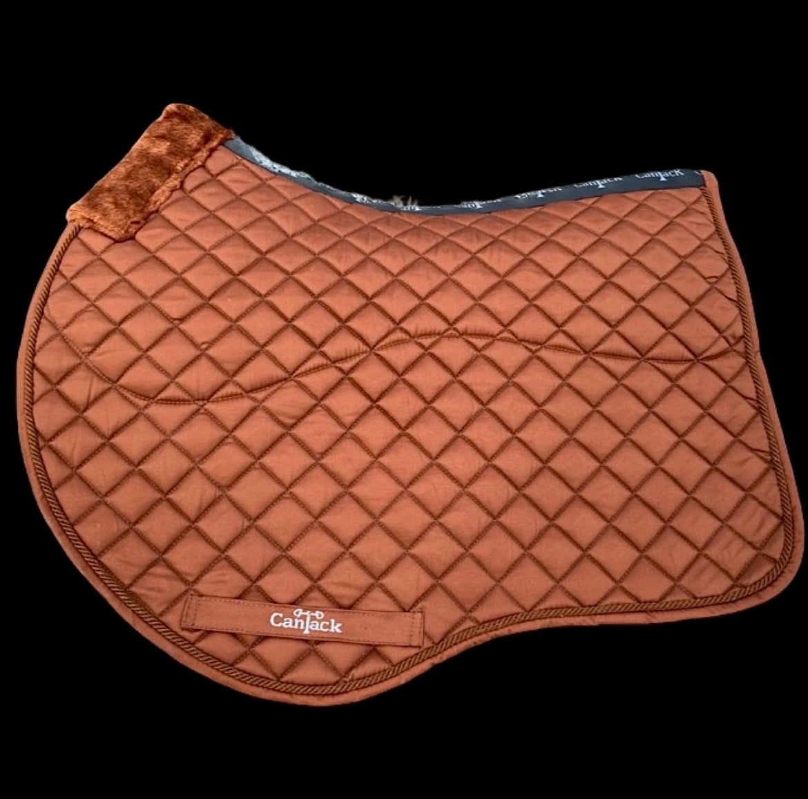 Pro Plus Jump Pads -Chestnut, Chestnut trim