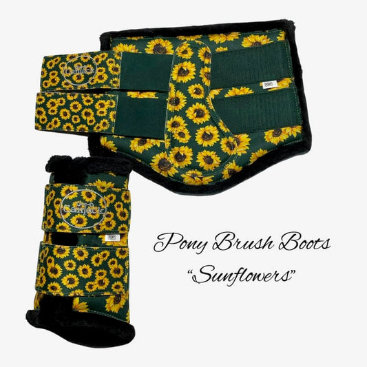 BouqueT Pony Brush Boots - Sunflowers
