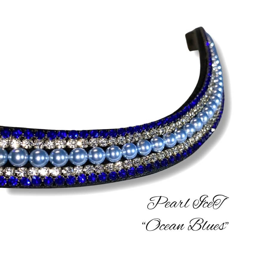 IceT Pearl Browbands - Full 16" discontinued