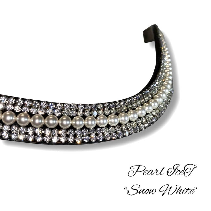 IceT Pearl Browbands - Full 16" discontinued