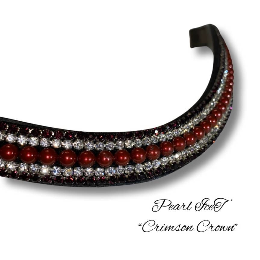 IceT Pearl Browbands - Pony 14" Discontinued