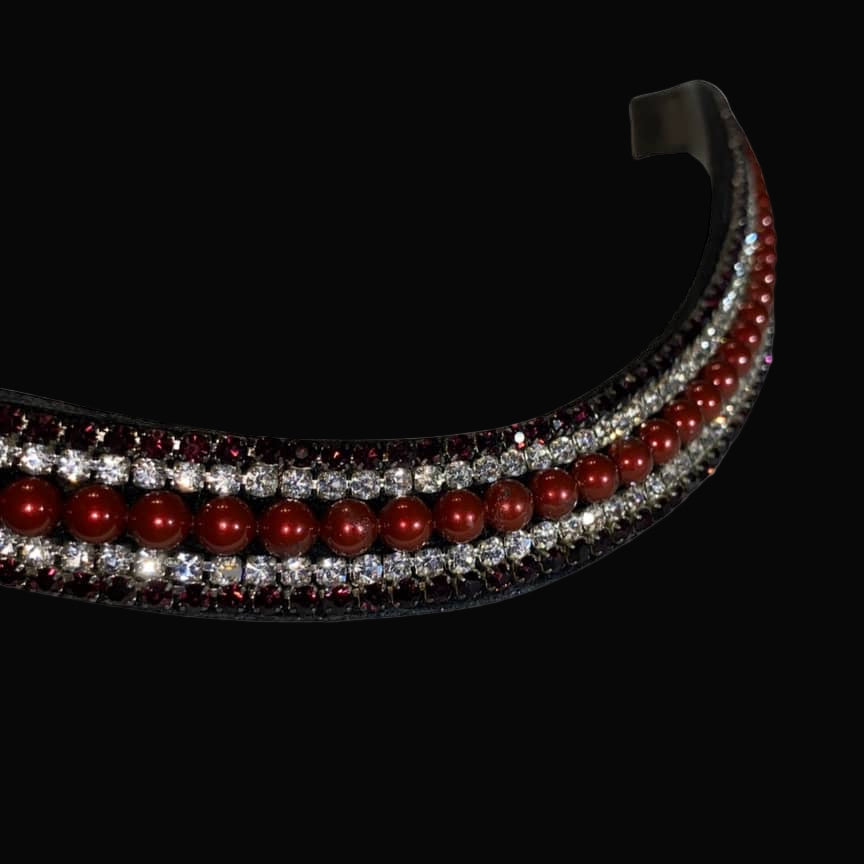 IceT Pearl Browbands - Full 16" discontinued
