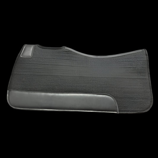 Black Beauty Western Saddle Pads- 31" by 34"
