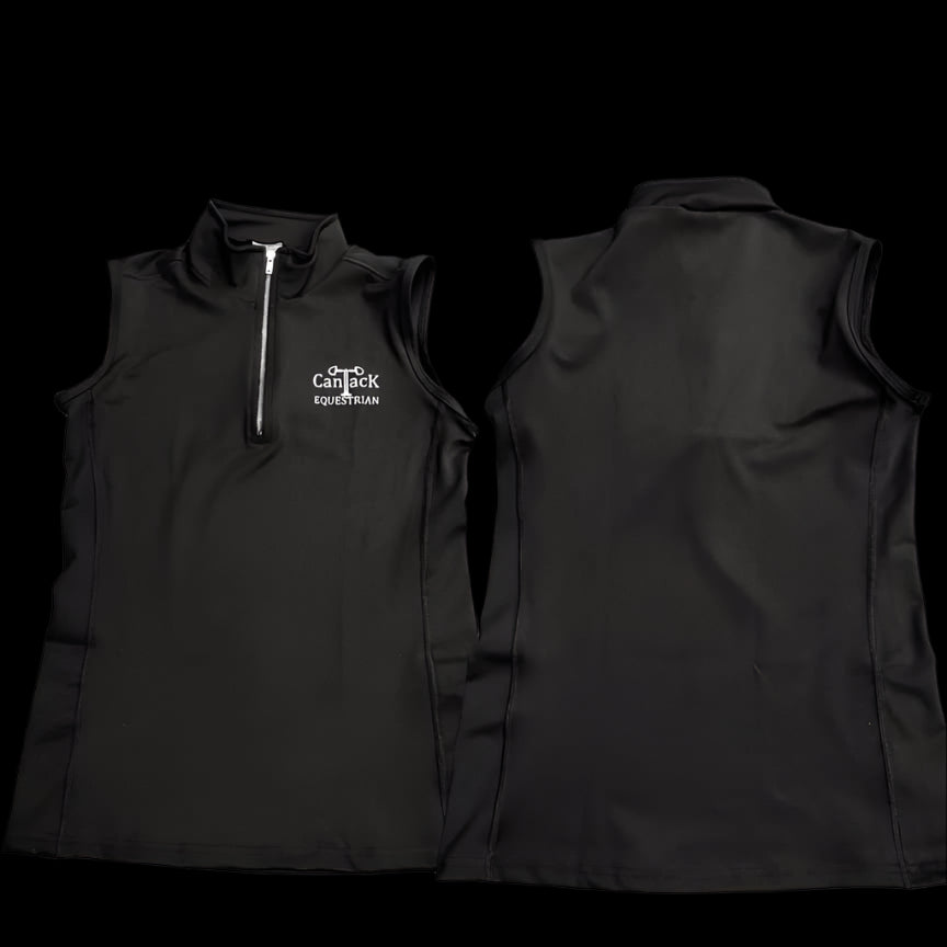 Sleeveless Shirts - Black