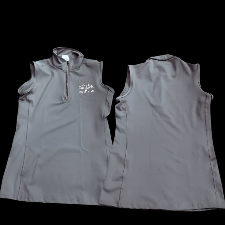 Sleeveless Shirts - Grey