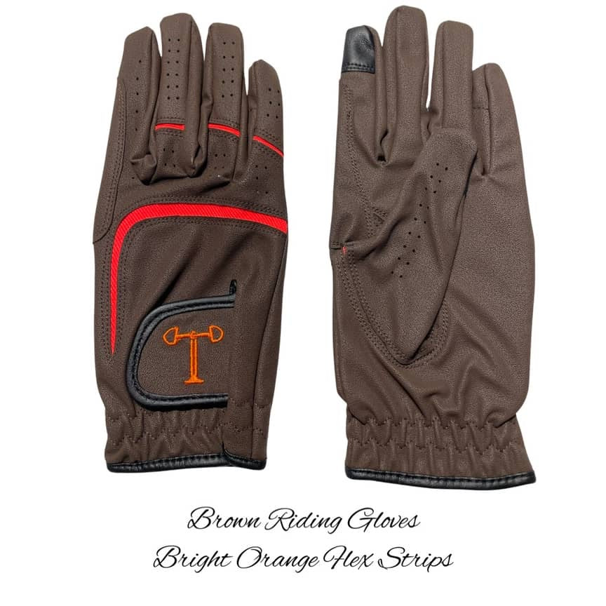Get a Grip Gloves - Brown Base (Size Medium)
