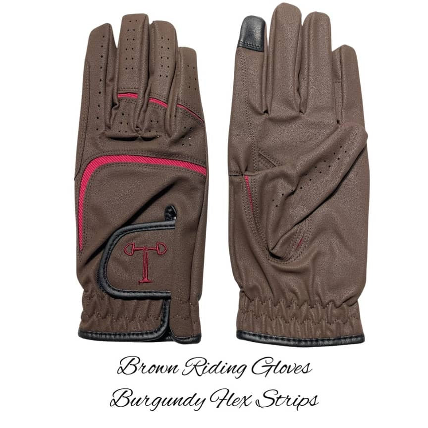 Get a Grip Gloves - Brown Base (Size Medium)