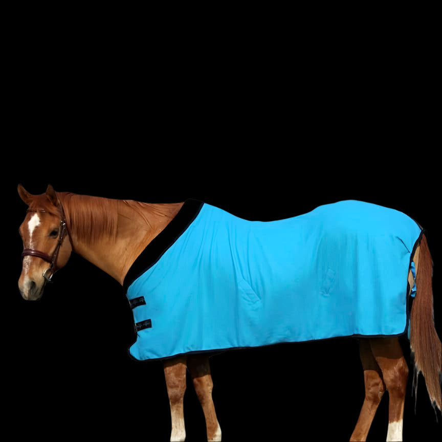 Double Fleece Cooler - (XL) Teal with Black trim
