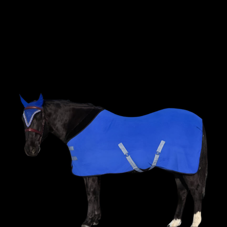 Double Fleece Cooler - (L) Royal Blue with Black trim