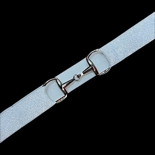 Bit Belts - Sparkly Silver