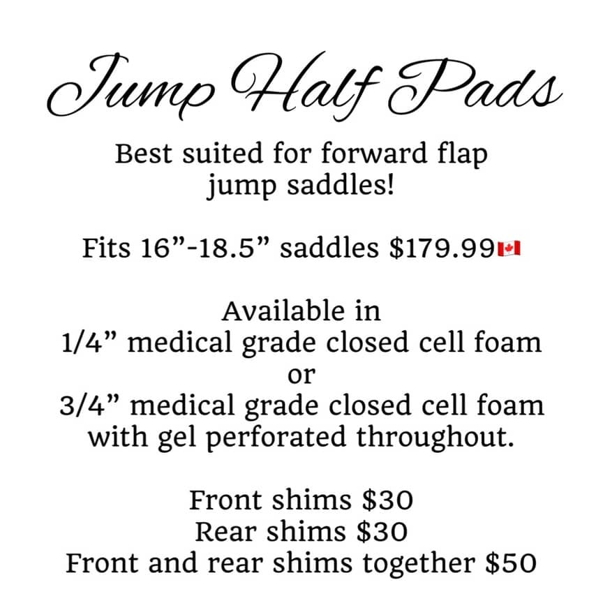 Half Pad - Jump - Non Slip White