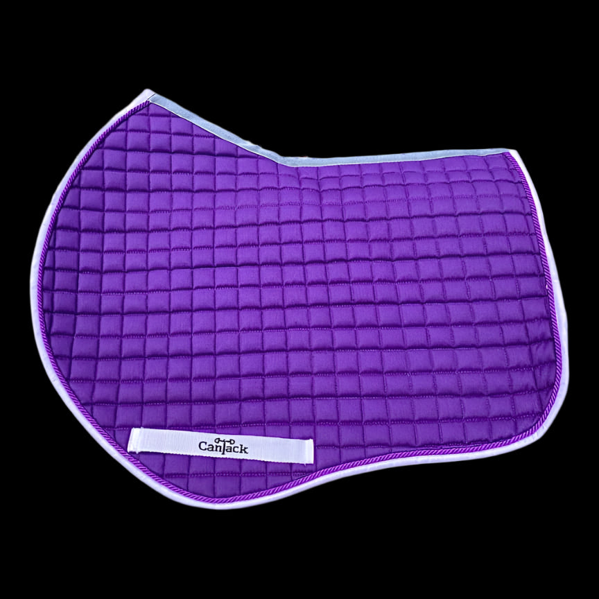 Pro Pads - Purple w/ White Trim