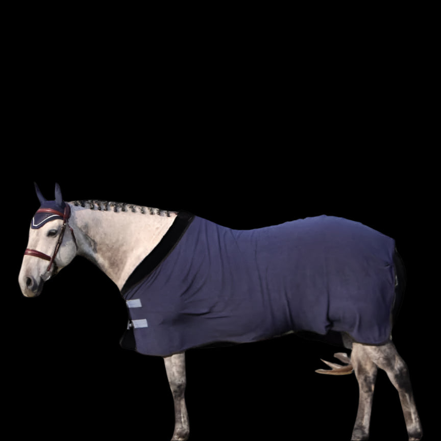 Double Fleece Cooler - (XL) Navy with black trim