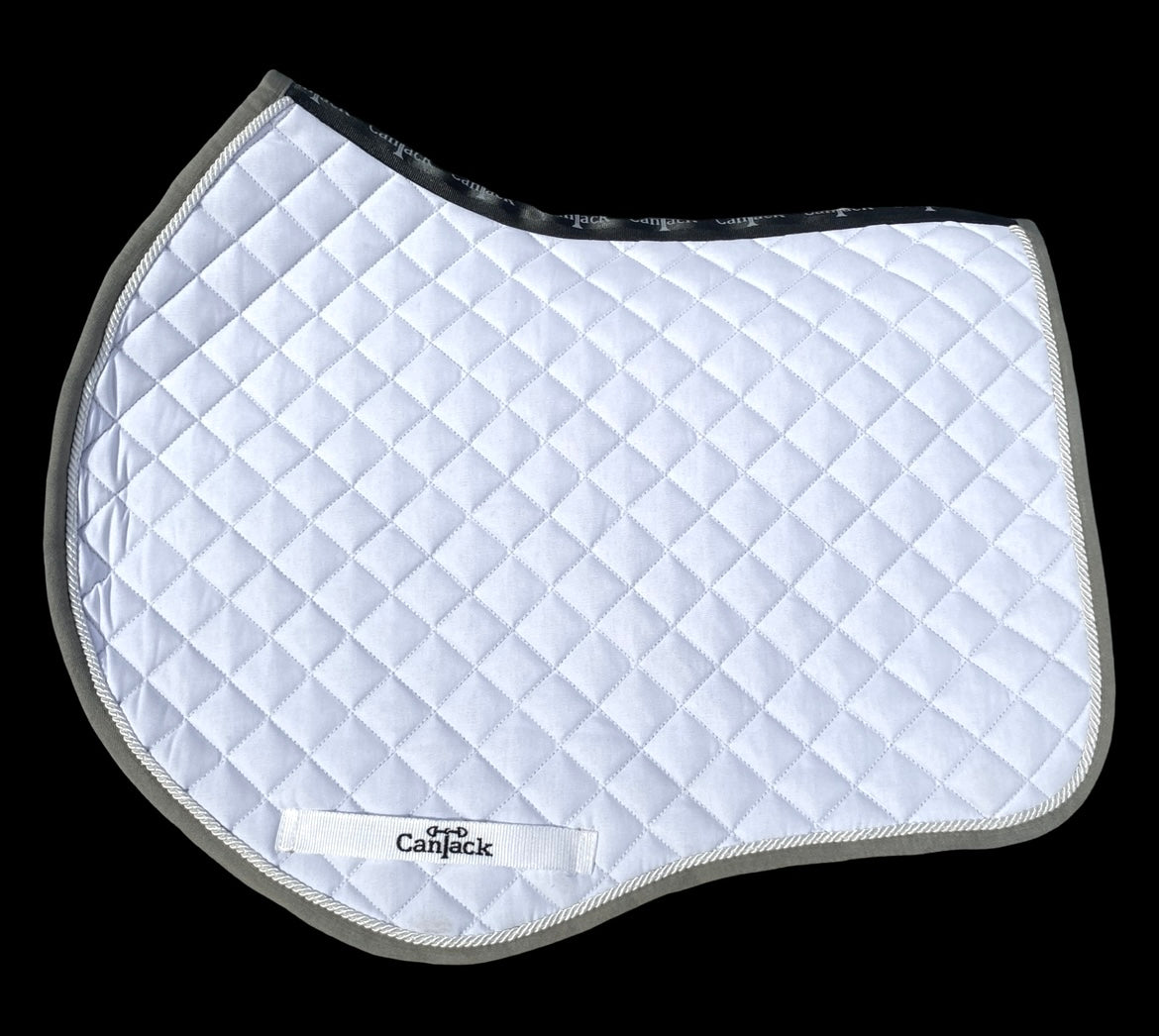 Pro Pads - White Base / Charcoal Trim