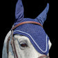 Tiedown Bonnets - Navy Base/Straight Edge/With Bling