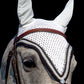Tiedown Bonnets - White Base/Straight Edge/With Bling