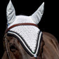 Tiedown Bonnets - White Base/Straight Edge/With Bling