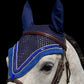 Tiedown Bonnets - Navy Base/Straight Edge/With Bling