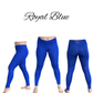 Adult Unlined Riding Tights - Royal Blue