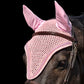 Tiedown Bonnets - Blush Pink Base/Straight Edge/With Bling