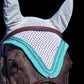 Tiedown Bonnets - White Base/Straight Edge/With Bling