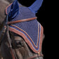 Tiedown Bonnets - Navy Base/Straight Edge/With Bling