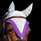 Tiedown Bonnets - White Base/Straight Edge/With Bling