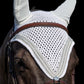 Tiedown Bonnets - White Base/Straight Edge/With Bling