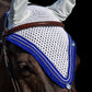 Tiedown Bonnets - White Base/Straight Edge/With Bling