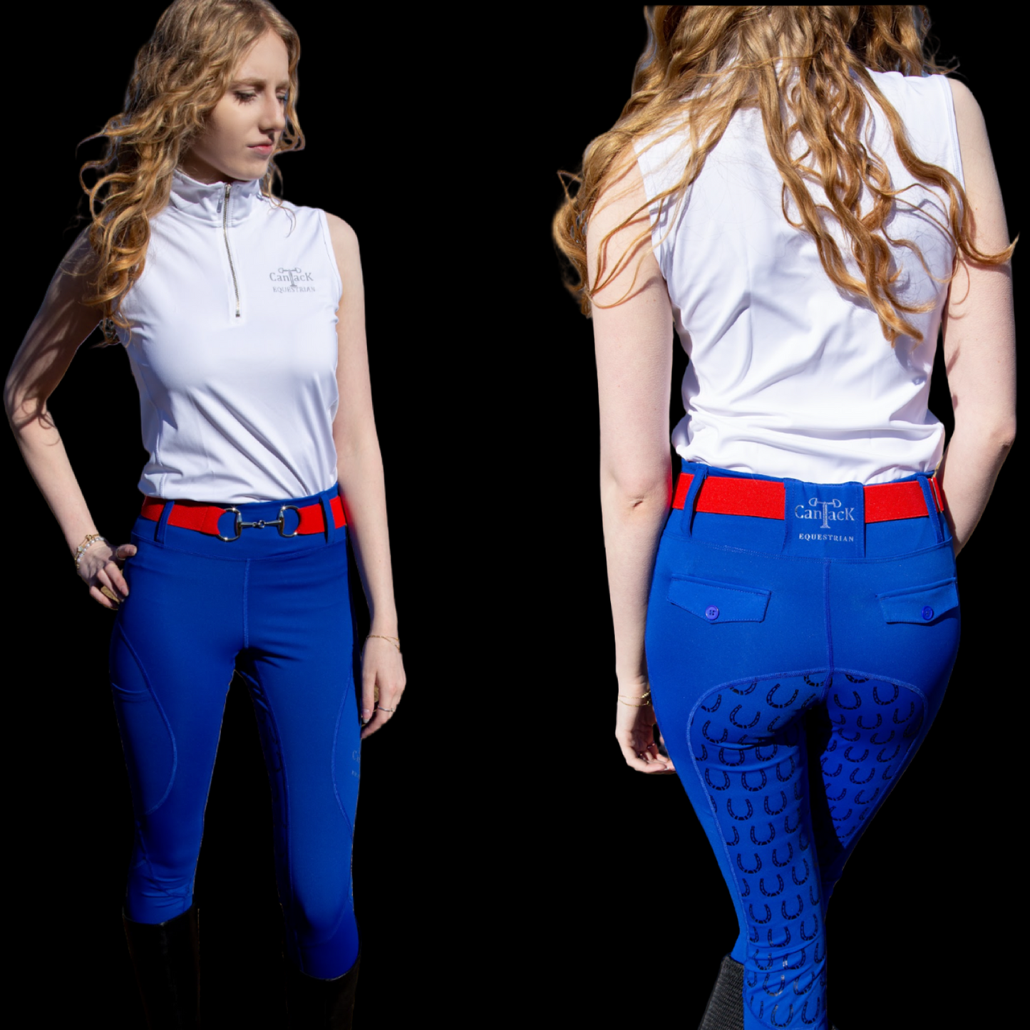 Sleeveless Shirts - White