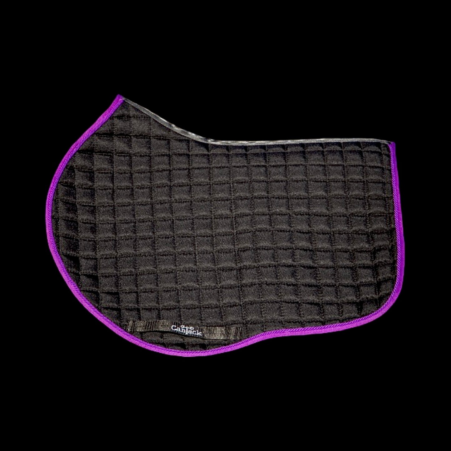 Pro Pads - Black w/ Purple Piping