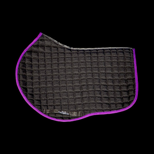 Pro Pads - Black w/ Purple Piping