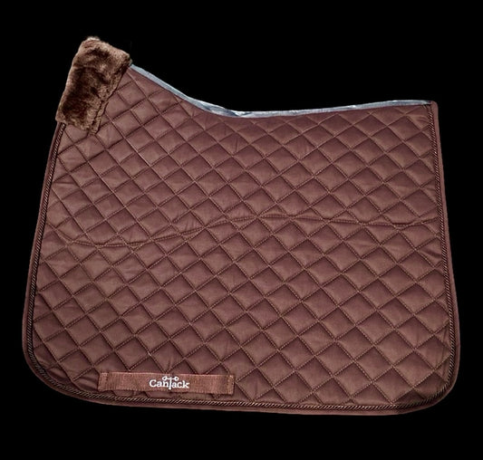 Pro Plus Dressage Pads - Brown Bay, Brown Bay Trim