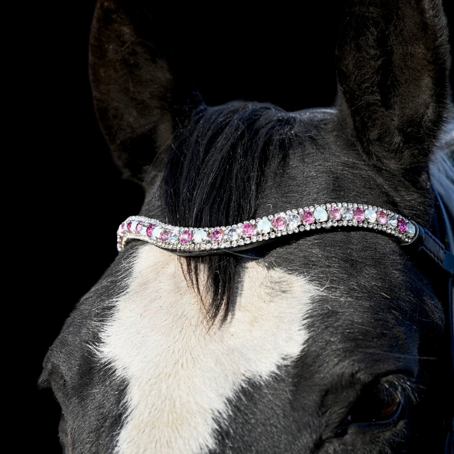 IceT 3 Row Browbands - Bubblegum