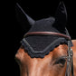 Classic Cut Bonnets - Black Base/Scalloped Edge/With Bling