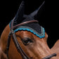 Classic Cut Bonnets - Black Base/Scalloped Edge/With Bling