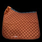 Pro Plus Dressage Pads - Chestnut, Chestnut Trim