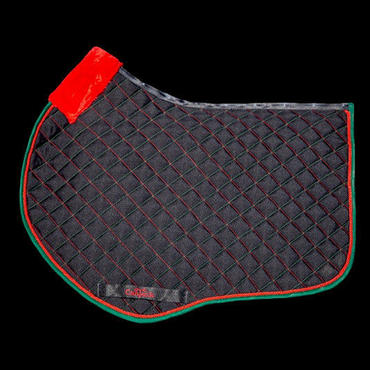 Pro Pads - Black w/Red fur - Christmas