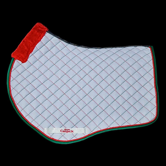 Pro Pads - White w/Red fur - Christmas
