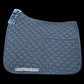 Pro Plus Dressage Pads - Charcoal, Charcoal Trim