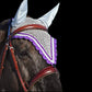 Tiedown Bonnets - Grey Base/Scalloped Edge/With Bling