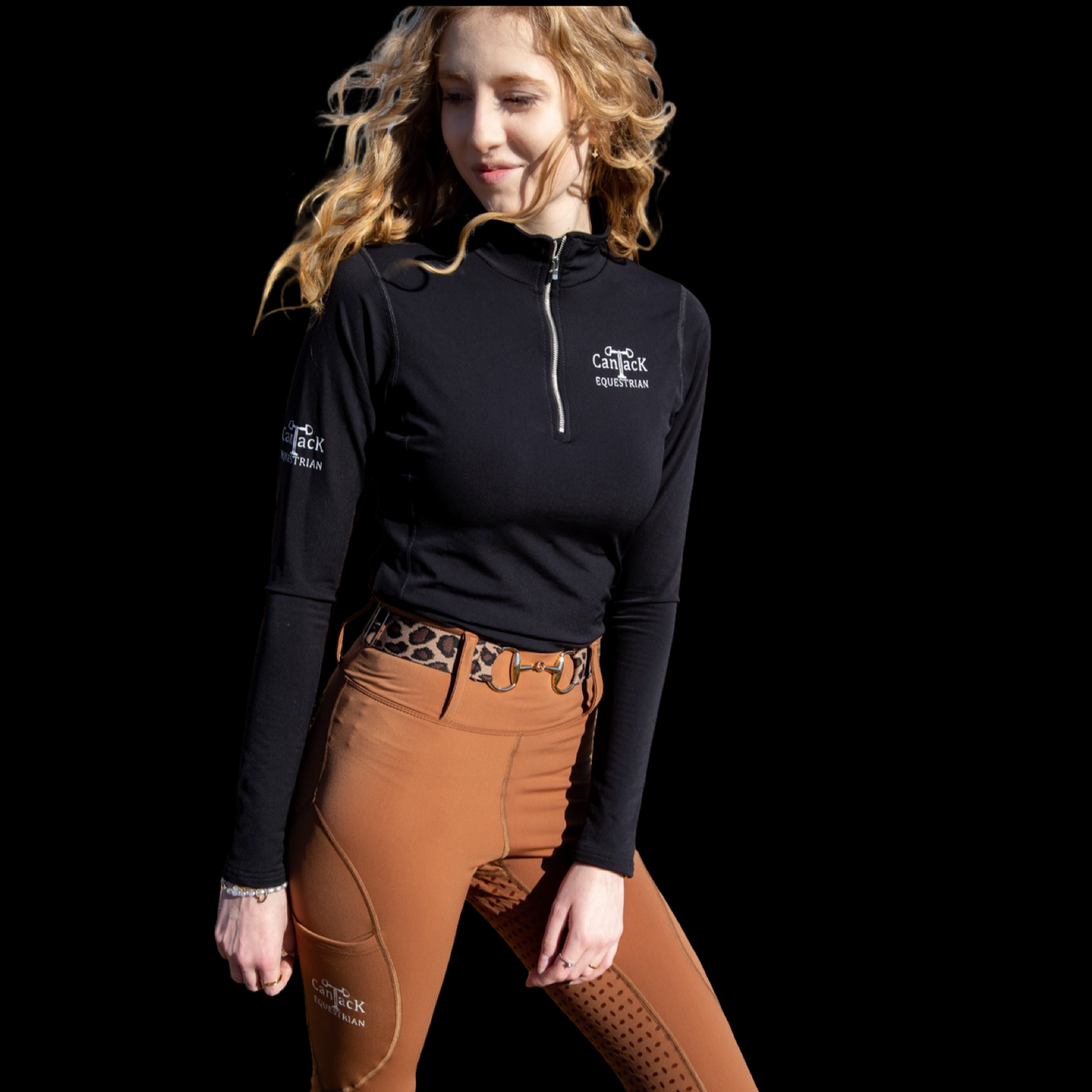 Long Sleeve Lined Baselayer - Black