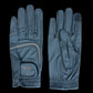 Touch Screen Riding Gloves - Black Base / Brown Trim