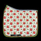 Dressage Pads - Poinsettia - Christmas