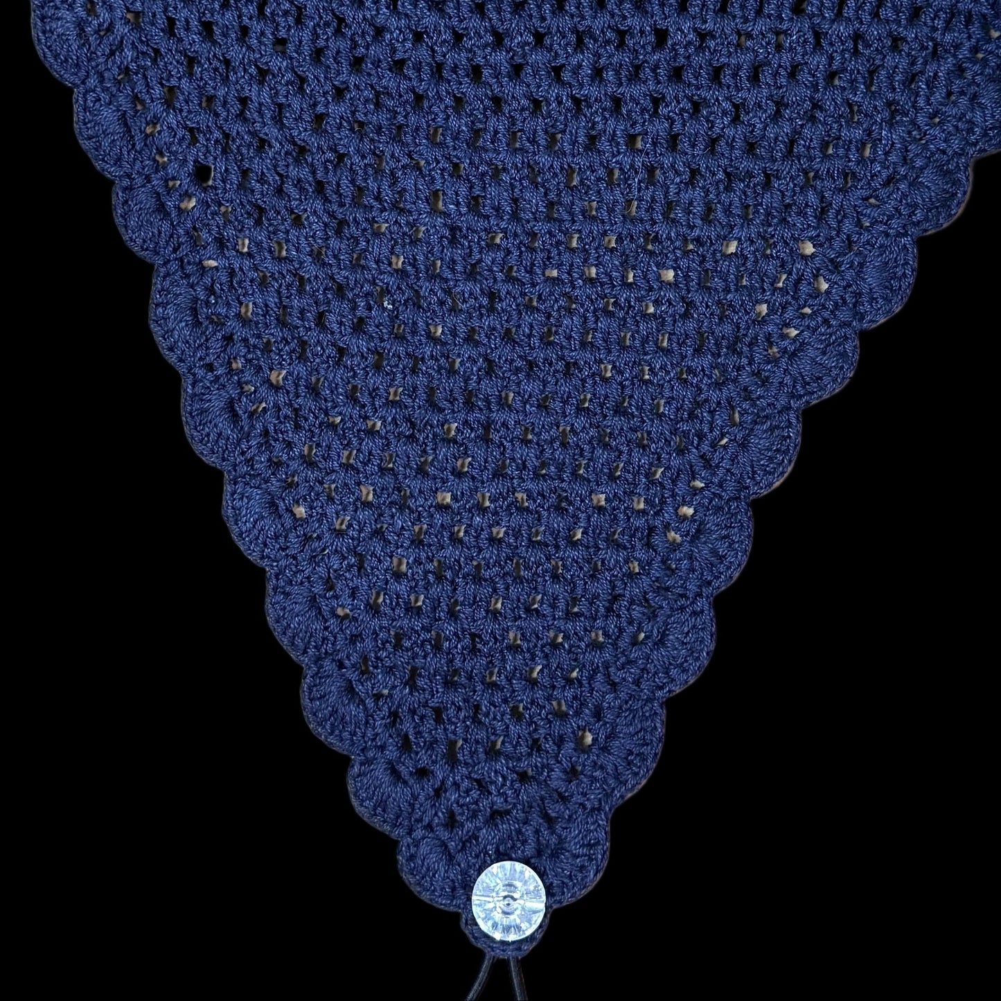 Soundproof - Tiedown Bonnets - Navy Base/Navy Scallops