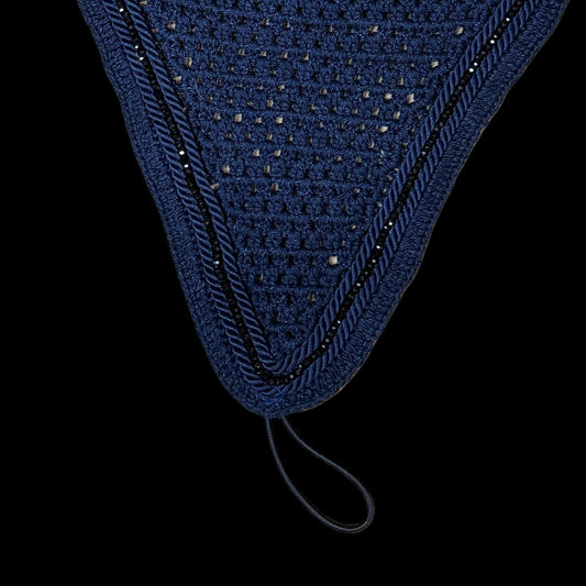 Soundproof - Tiedown Bonnets - Navy Base/Navy Straight Edge/Black Crystal/2 Navy Piping