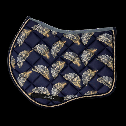FlighT Pony Jumper Pads - Champagne Feathers