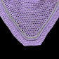 Classic Cut Bonnets - Lilac Base/Straight Edge/With Bling