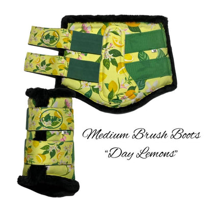 BouqueT Brush Boots - Day Lemons - Medium & Large