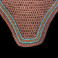Classic Cut Bonnets - Brown Base/Straight Edge/With Bling